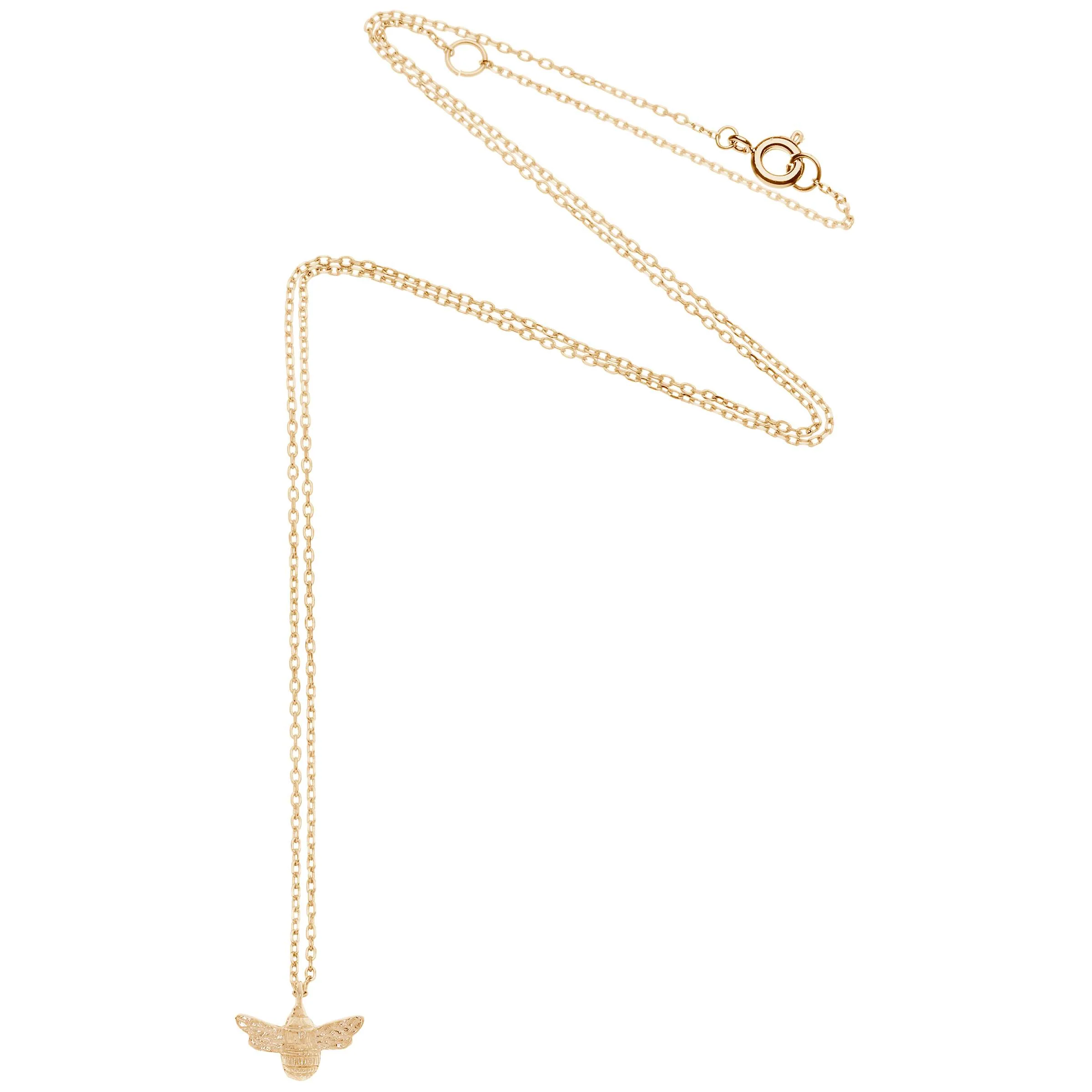 Estella Bartlett Gold Plated Bee Necklace - Image 4