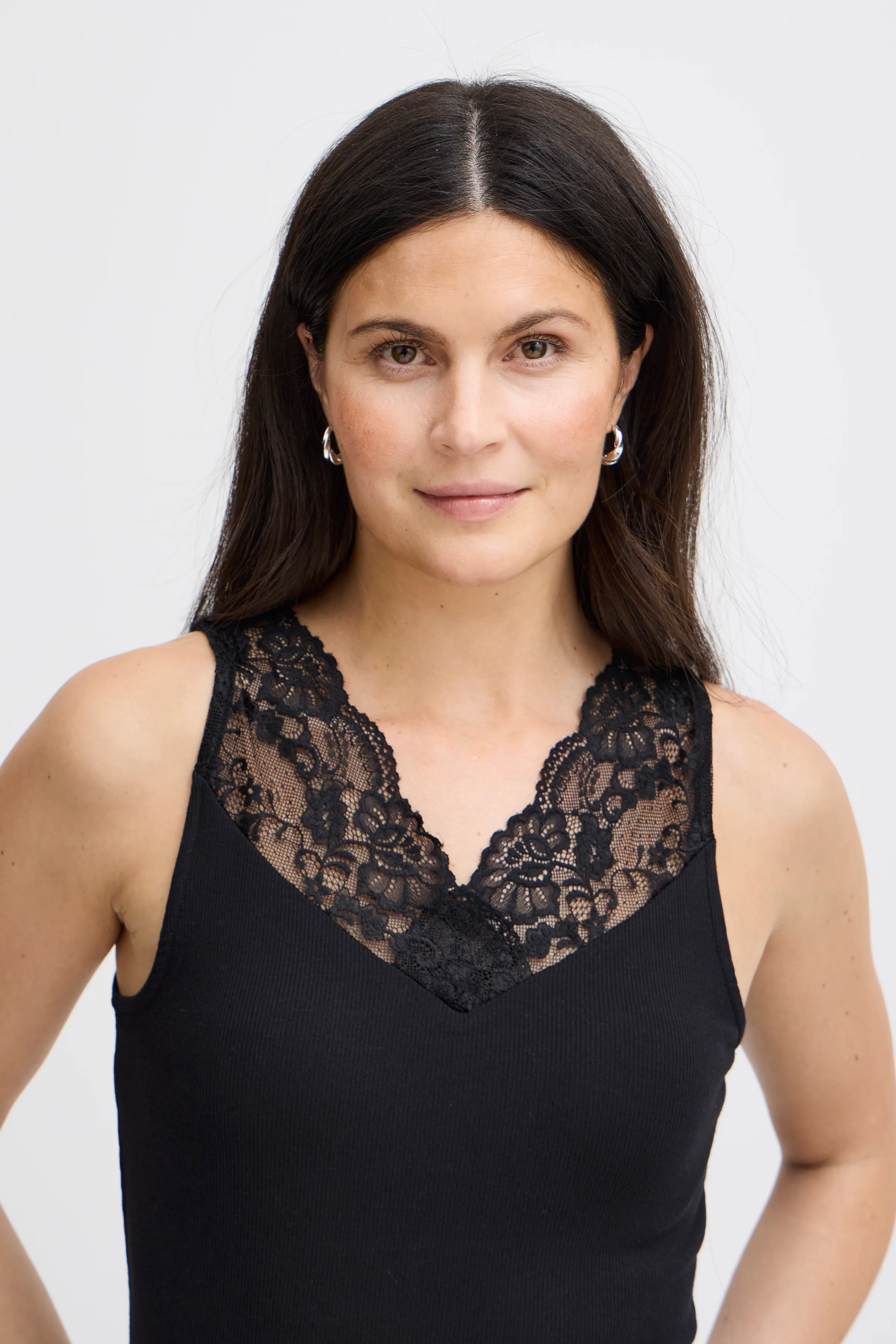 Fransa Hizamond Top Black - Image 7