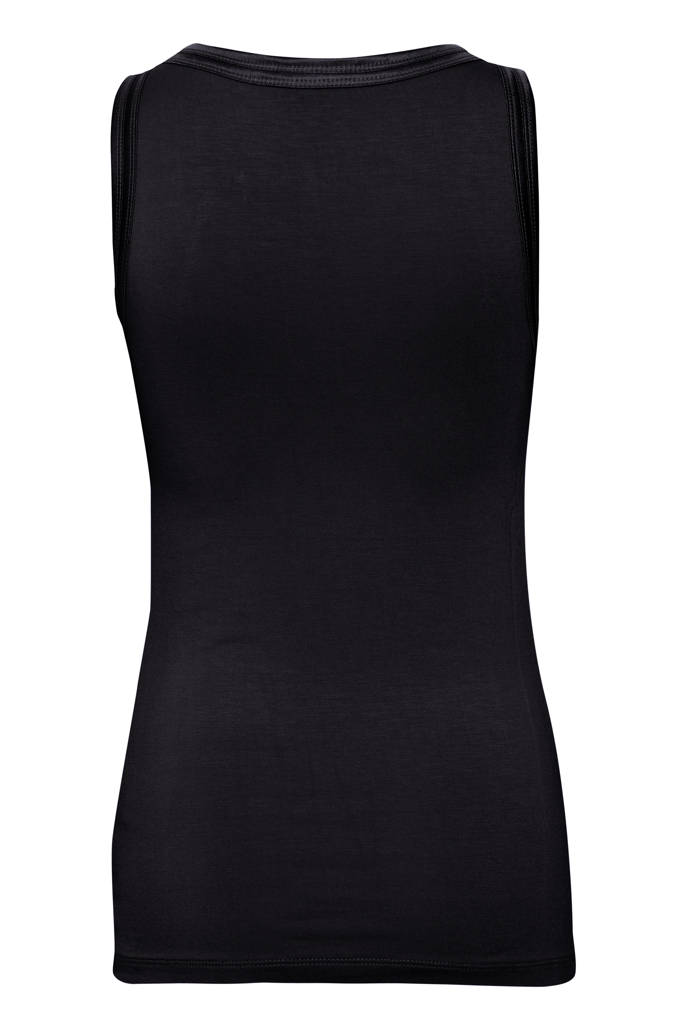 Fransa Zulu Vest Top - Black - Image 3