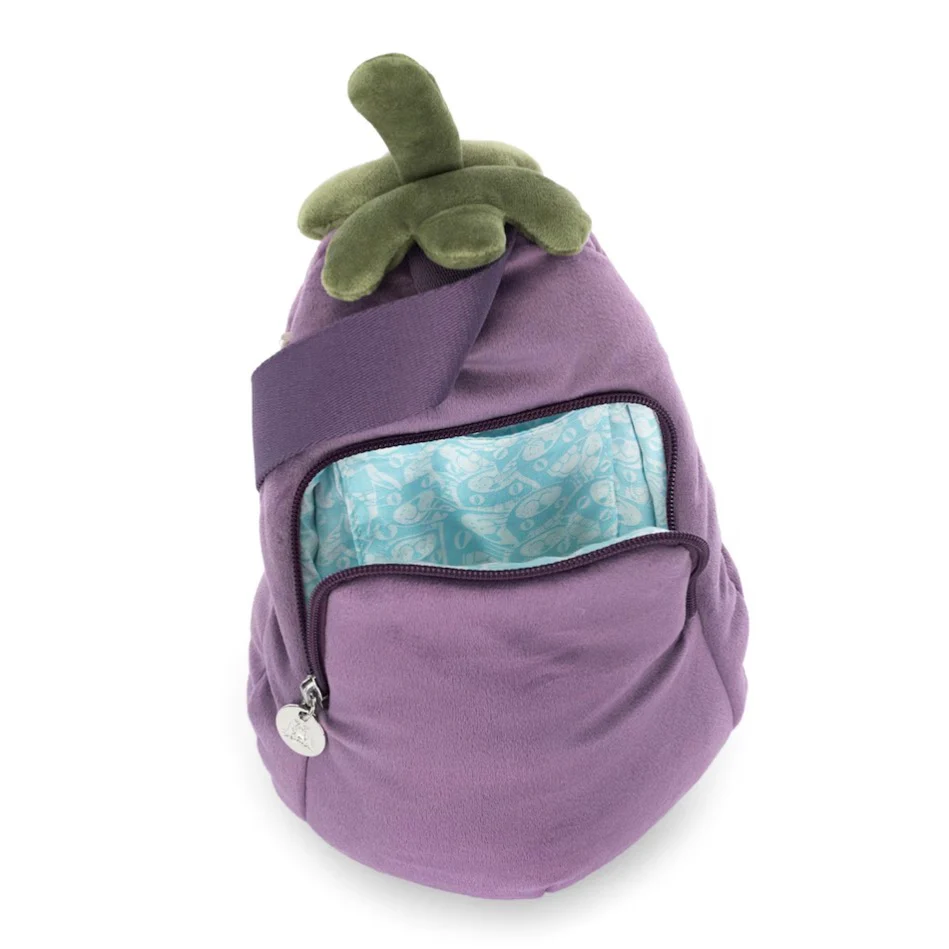 Jellycat Amuseables Aubergine Shoulder - Soft Crossbody Bag - Image 5