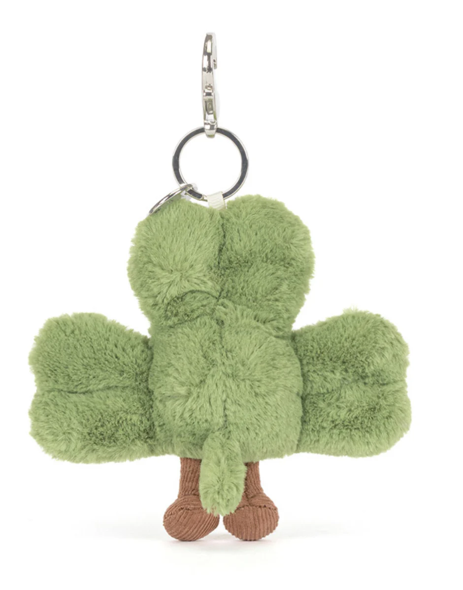 Jellycat Amuseables Siofra Shamrock Bag Charm - Image 3