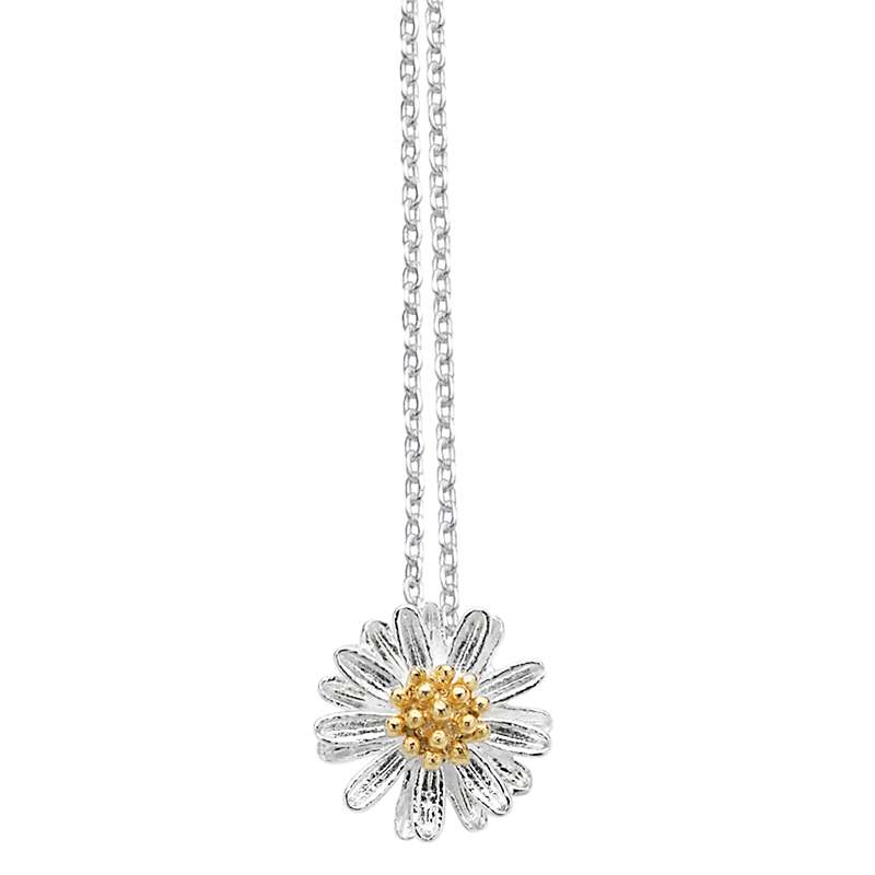 Estella Bartlett Wildflower Necklace Silver Plated - Image 5