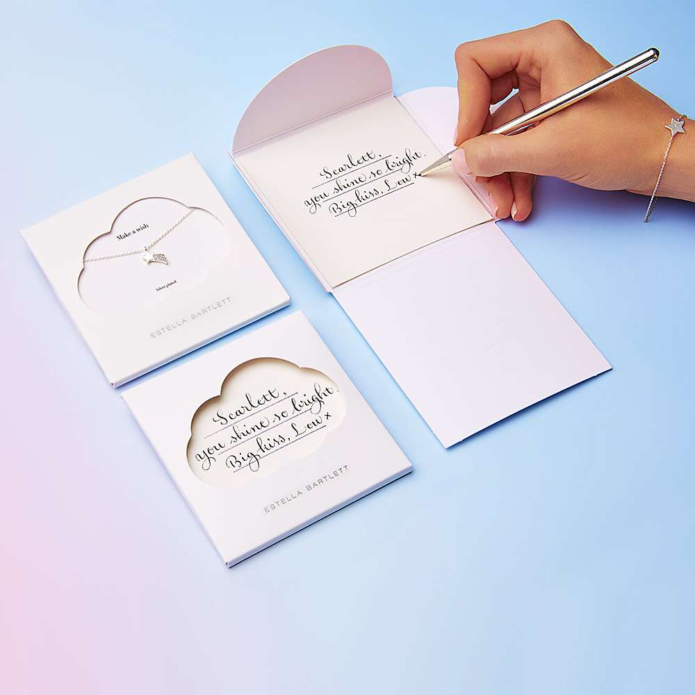 Estella Bartlett Wildflower Necklace Silver Plated - Image 6